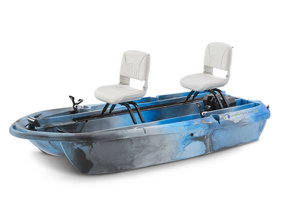 The Twin Troller X10 Deluxe- Small Electric Fishing Boat