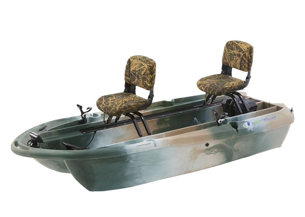 The Twin Troller X10 - Small Electric Fishing Boat