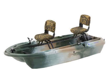 The Twin Troller X10 Deluxe- Small Electric Fishing Boat