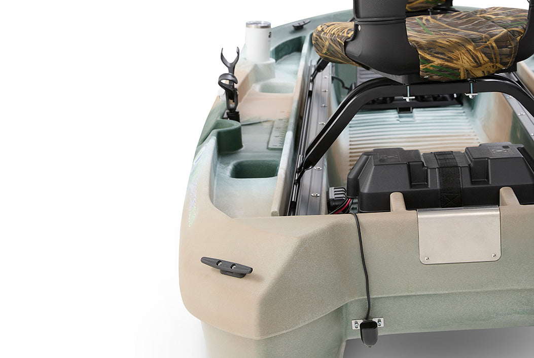 The Twin Troller X10 Deluxe- Small Electric Fishing Boat
