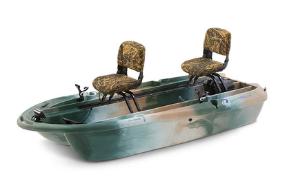 The Twin Troller X10 Deluxe- Small Electric Fishing Boat