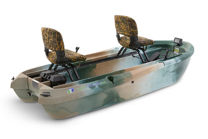 The Twin Troller X10 Deluxe- Small Electric Fishing Boat