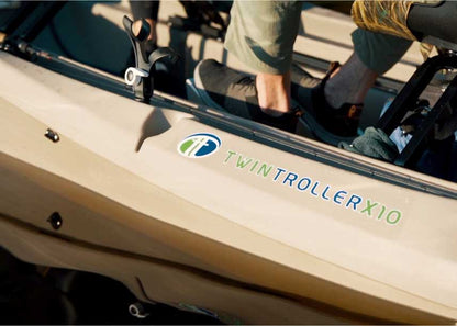 The Twin Troller X10 Deluxe- Small Electric Fishing Boat