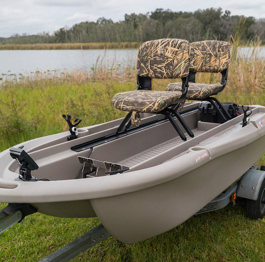 The Twin Troller X10 Deluxe- Small Electric Fishing Boat