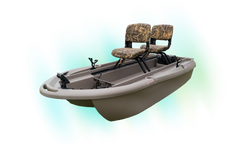 The Twin Troller X10 Deluxe- Small Electric Fishing Boat