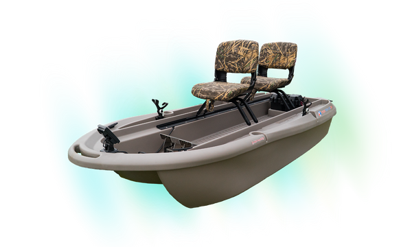 The Twin Troller X10 Deluxe- Small Electric Fishing Boat